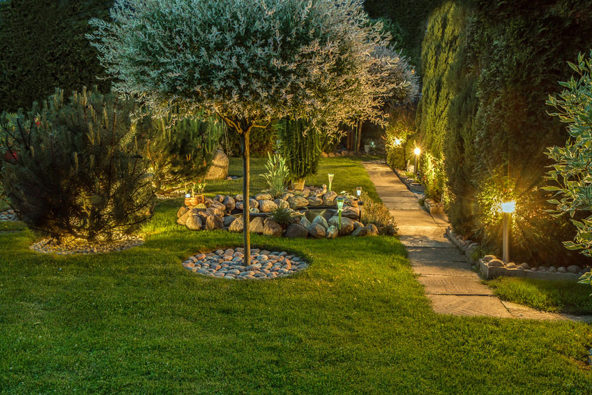 Gartenpflege Freise – Referenz kreative Gartenbeleuchtung
